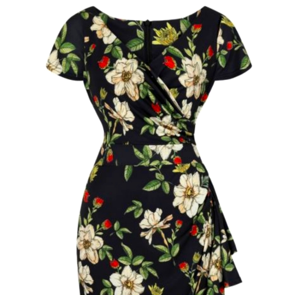 2 Vintage retro floral dresses for$35 Lady V London Elsie UK size 22